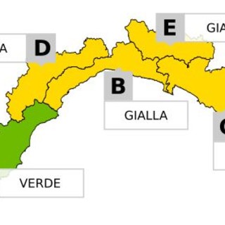 Prorogata ancora l'Allerta Gialla sul savonese fino alle 20 di oggi