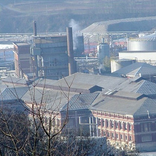 L'ex complesso industriale dell'Acna di Cengio