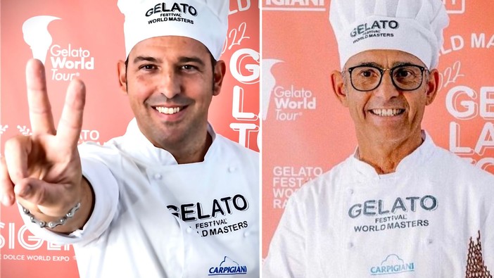 Alessandro Marchese di Varazze e Mirco Mastromarino di Albenga selezionati per le semifinali del campionato mondiale di gelato