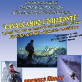 Trentacinque anni di alpinismo e ricerca, Fulvio Scotto si racconta a Varazze