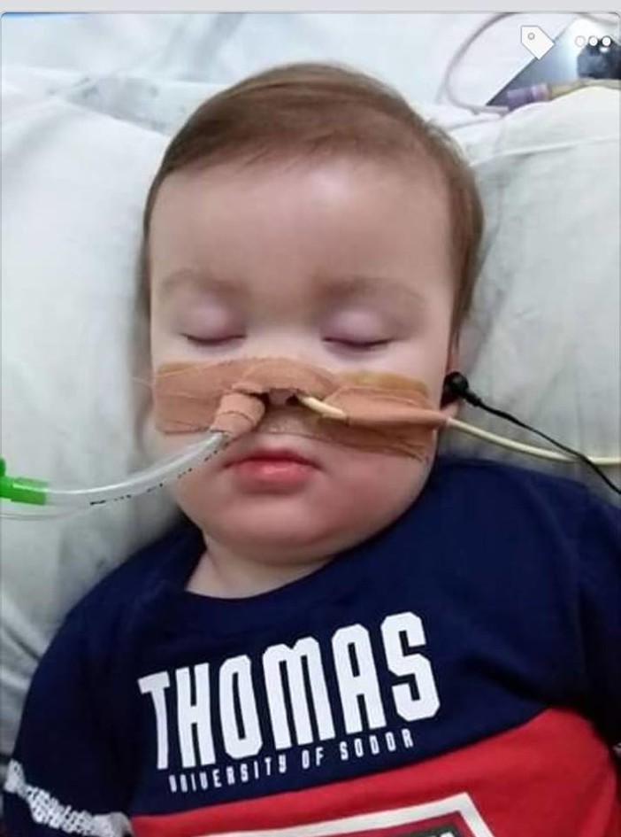 Foto tratta dalla pagina Facebook: &quot;Save Alfie Evans&quot;