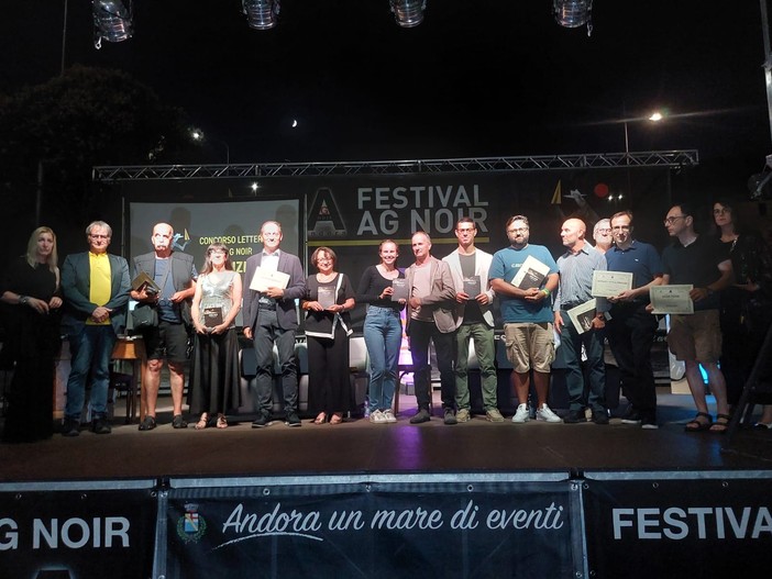 Andora, ecco i vincitori del concorso del  Festival letterario AG Noir