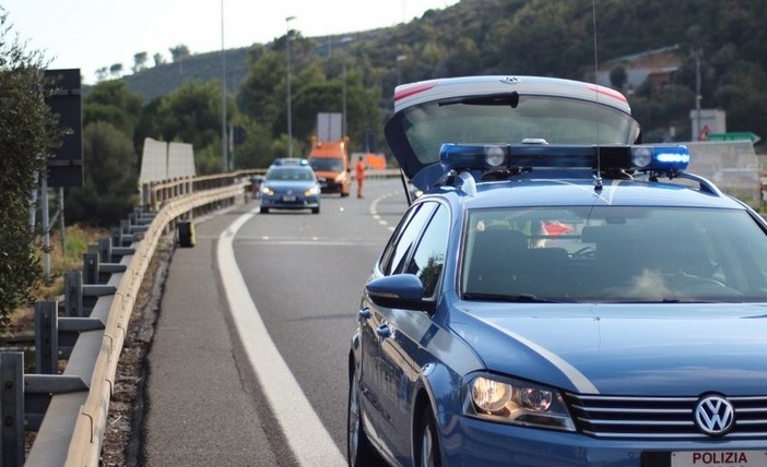 Tamponamento in autostrada A10 tra Spotorno e Feglino