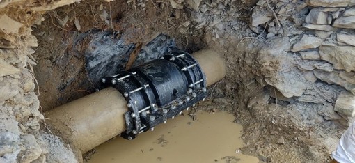 Alassio, sospensione erogazione acqua tra piazza Quartino e vico della Chiusetta