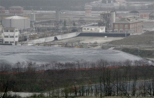 Nella foto le aree ex Acna di Cengio