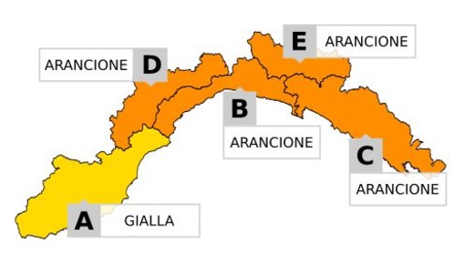 Maltempo, torna l'allerta nel savonese per domenica 8 settembre: arancione su centro levante e in Val Bormida