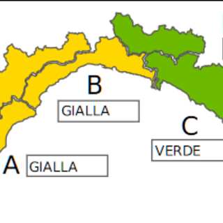 Allerta meteo gialla anche in Provincia di Savona