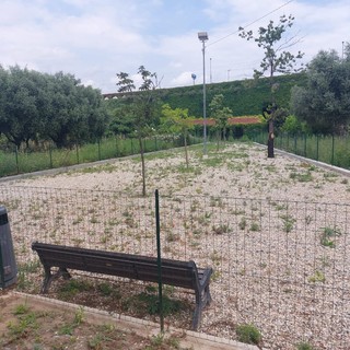 Albisola, tutto pronto per l'inaugurazione della nuova area canina in via Mariconi