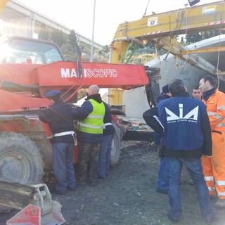 Andora: la DIA nei cantieri del raddoppio ferroviario