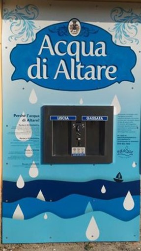 Altare, donate oltre 200 tessere per la nuova &quot;casetta dell'acqua&quot; agli alunni delle scuole