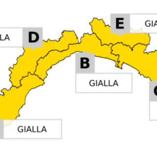 Temporali in arrivo sulla Liguria, l'Arpal emana l'allerta gialla dalla mattinata di lunedì