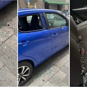 Savona, spaccano il finestrino dell'auto e rubano una giacca: il furto in via Pietro Giuria (FOTO)
