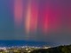 Spettacolare aurora boreale a Torino nello scatto del fotografo Valerio Minato