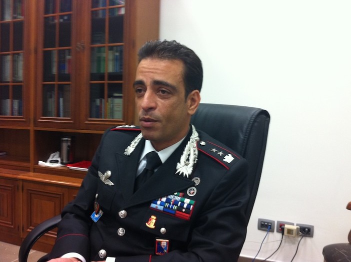 Il nuovo comandante dei Carabinieri di Savona, Alessandro Parisi