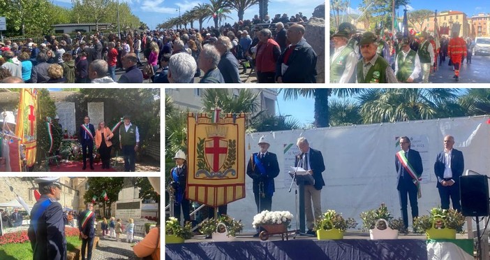 25 Aprile ad Albenga, il sindaco Tomatis ricorda i martiri della foce: “Quei nomi nei nostri cuori per sempre”