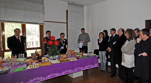 Savona: il presidente Burlando inaugura la nuova sede Aics (foto)