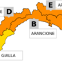 Maltempo, scatta l'allerta arancione nel centro-levante savonese e in Val Bormida