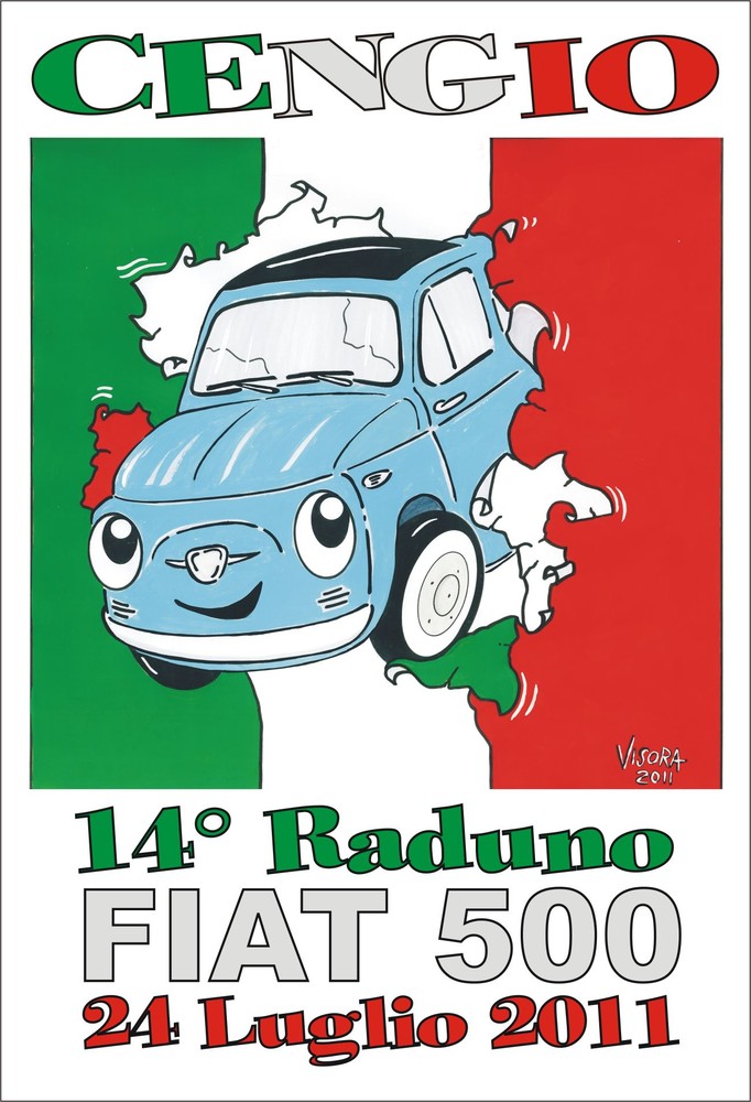 XIV raduno Fiat 500 e derivate a Cengio