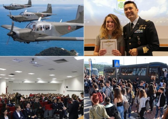 Concluso il corso di Cultura Aeronautica promosso nelle scuole. Miglior risultato per Ginevra Mignano del Liceo Amoretti (Foto e Video)