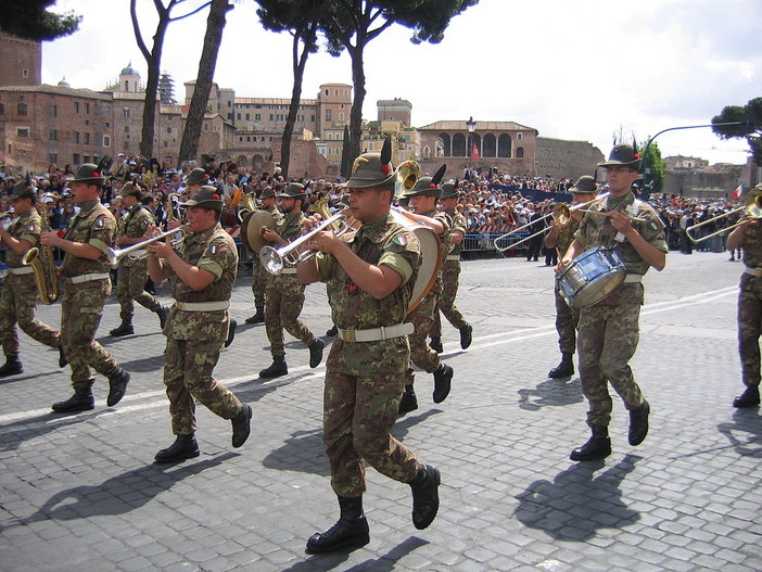 La fanfara della Brigata &quot;Taurinense&quot; (fonte Wikipedia)