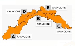 Maltempo, allerta arancione per temporali prolungata ed estesa a tutta la Liguria