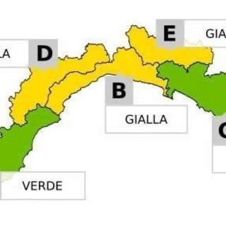 Maltempo, emanata l'allerta gialla per temporali sui settori centrali e dell'interno