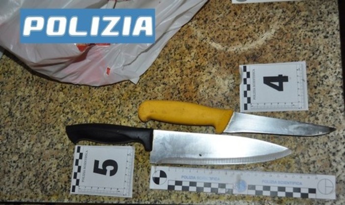 Tenta di accoltellare i coinquilini e di colpire la polizia: disposta una perizia psichiatrica