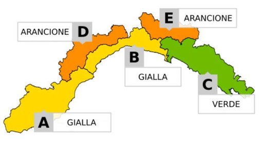 #Maltempo, prorogata l'allerta neve sull'entroterra savonese