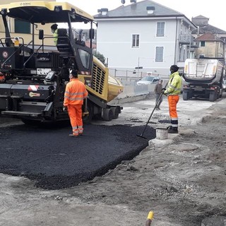 Celle, via all'asfalto sul S. Brigida, a giorni la riapertura della strada: rimarranno due semafori