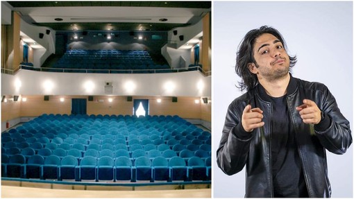 Pietra, il maltempo costringe allo spostamento dello spettacolo di Max Angioni: lo show al Teatro Moretti