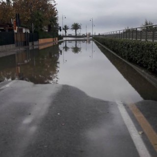 Precipitazioni e allagamenti: disagi alla viabilità ad Albenga e a Ceriale (FOTO e VIDEO)