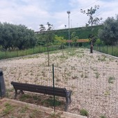 Albisola, tutto pronto per l'inaugurazione della nuova area canina in via Mariconi