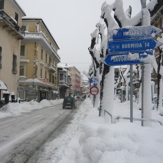 Neve in arrivo nel savonese: Allerta 1 fino alla mezzanotte di mercoledi