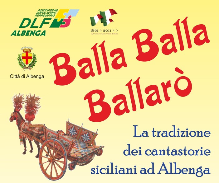 Albenga: “Balla Balla Ballarò” in piazza San Michele, la tradizione dei cantastorie siciliani ad Albenga