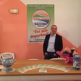 Albisola Superiore: venerdì il candidato Marino Baccino presenterà la sua lista