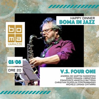 Boma di Varazze, il 3 agosto serata con V. S. Four One