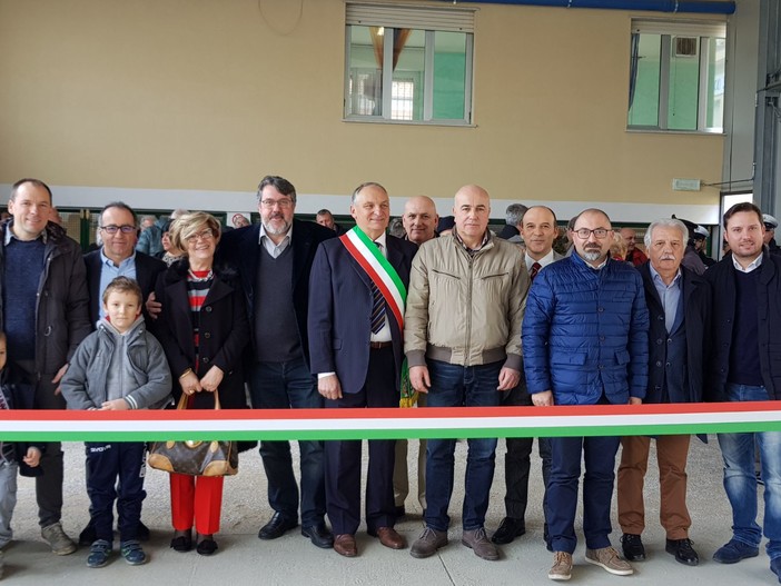 Ceriale inaugura il bocciodromo, Fazio: &quot;Presto via al bando per la gestione del bar&quot;