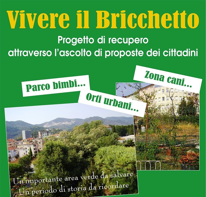 Vado Ligure, &quot;Vivere il Bricchetto&quot;: mercoledì incontro sul progetto di recupero