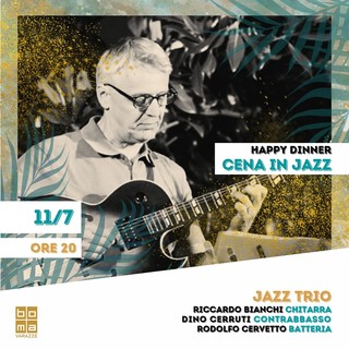Cena in Jazz al Boma di Varazze con il terzetto Bianchi-Cerruti-Cervetto