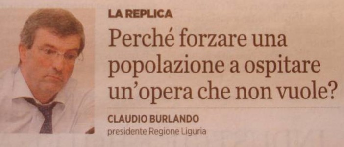 Il PD: &quot;bene mobilitazione contro il carbone&quot; e il Presidente della Liguria cosa ne pensa?