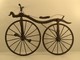 Una bici d'epoca in bella mostra