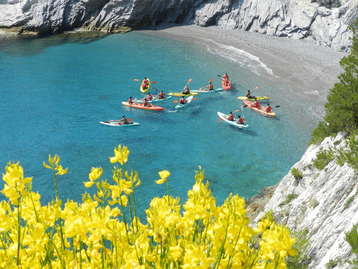 Escursioni in Kayak e in snorkeling a Bergeggi