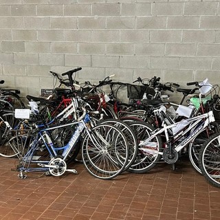 Albenga, rimosse 45 biciclette abbandonate sul territorio comunale