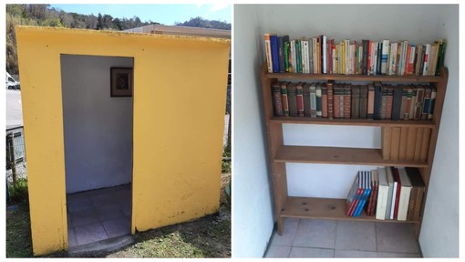 Stella, continuano i progetti &quot;book crossing&quot;: restyling per l'ex fermata del bus alla Vetriera