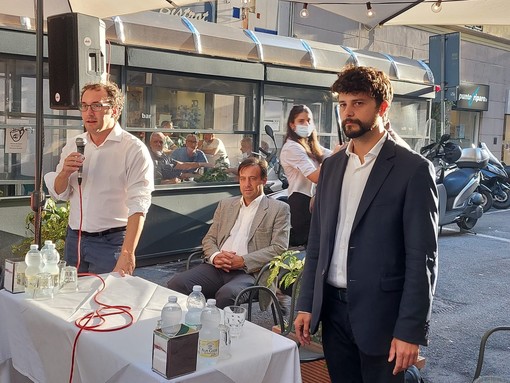 Savona 2021, l'eurodeputato Pd Benifei a sostegno di Russo: &quot;Serve avere un sindaco con una visione e un uso intelligente delle risorse europee&quot; (FOTO e VIDEO)