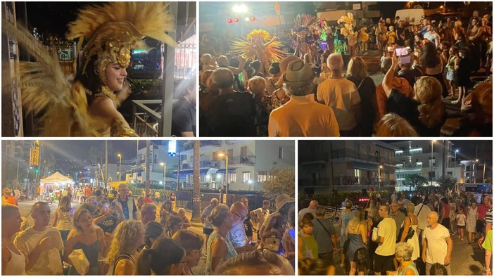 Musica e colori a Pietra Ligure, il Brazilian Carnival Party conquista viale della Repubblica