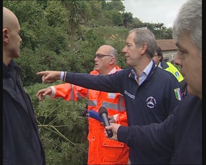 Varazze: maltempo, Bertolaso &quot;Venerdì sarà decretato stato di emergenza per alluvione&quot;