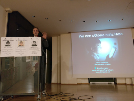 Spotorno: “Non c@dere nella rete” un incontro per l’utilizzo consapevole di internet e dei social network