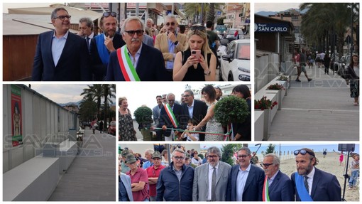 Pietra, rinnovata la passeggiata di Corso Italia: &quot;Simbolo di bellezza per cittadini e turisti&quot; (FOTO e VIDEO)