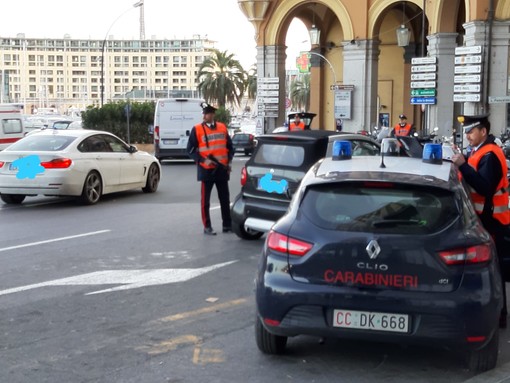 Savona, &quot;pattuglione&quot; dei carabinieri e del nucleo cinofilo sul territorio